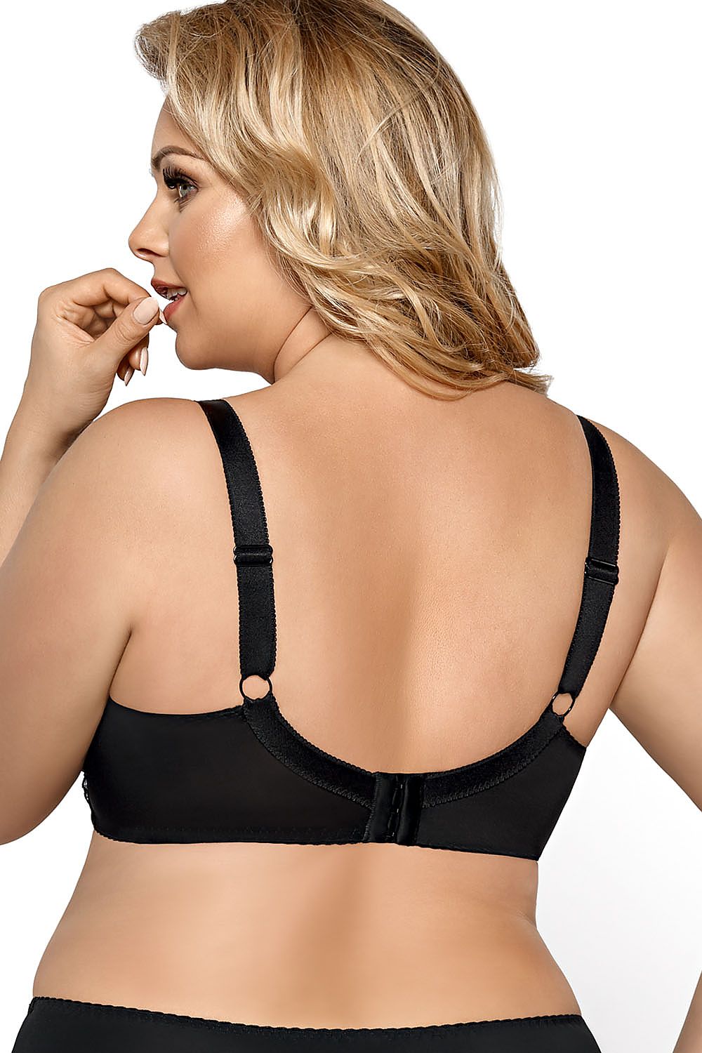  Biustonosz Softt Model K425 Casablanca Black - Gorsenia Lingerie 