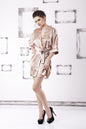   Peniuar Model Scarlett 90 Pudrowy - DKaren 
