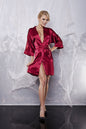   Peniuar Model Scarlett 90 Bordo - DKaren 