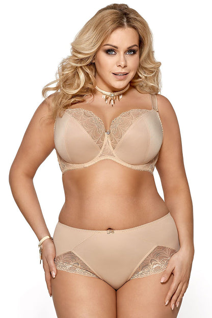  Biustonosz Soft Model K425 Casablanca Beige - Gorsenia Lingerie 