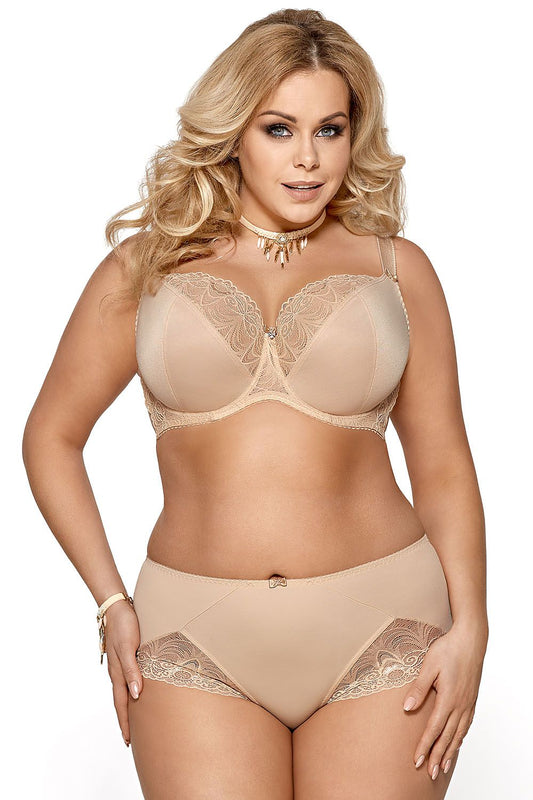  Biustonosz Soft Model K425 Casablanca Beige - Gorsenia Lingerie 