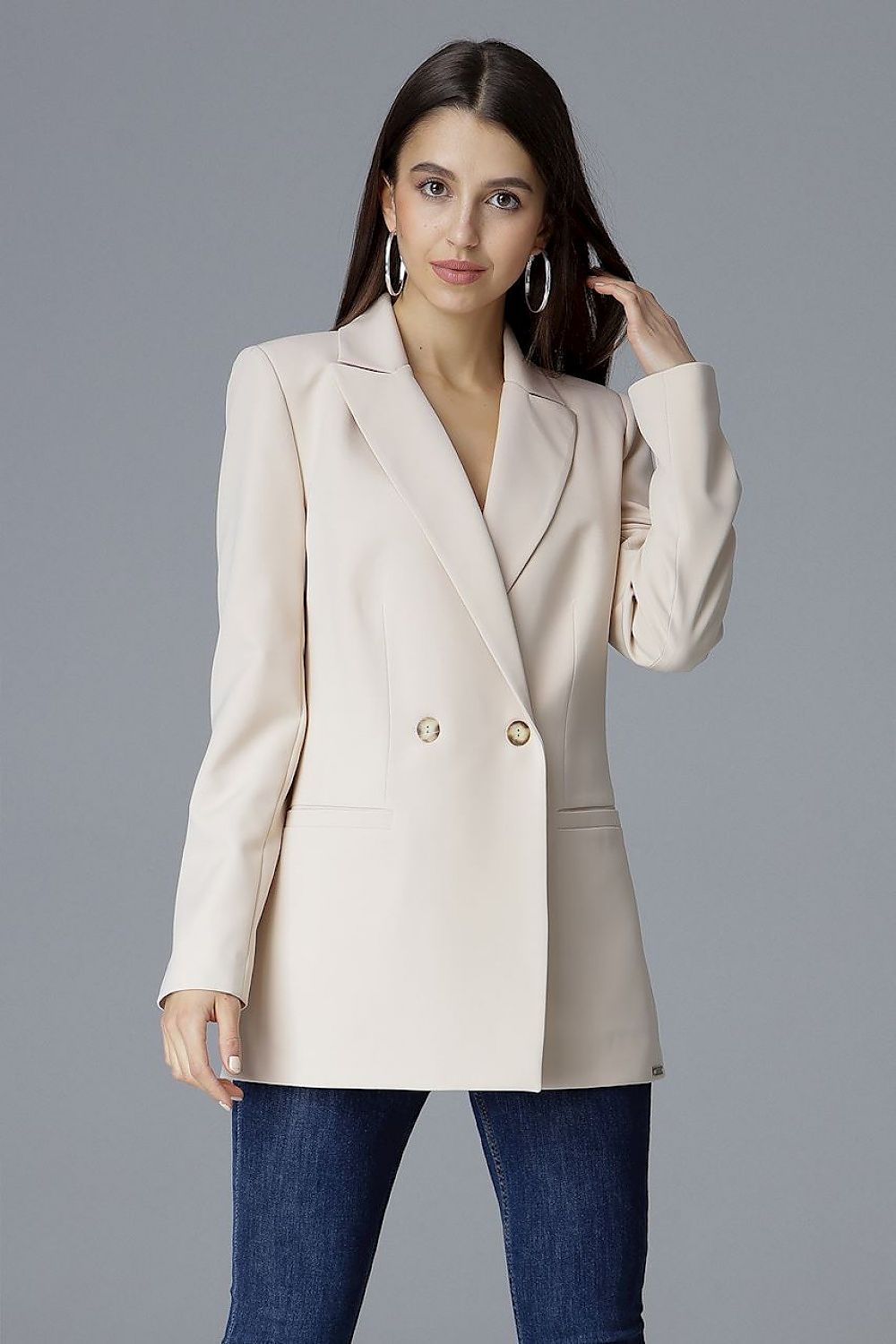   Żakiet Model M642 Beige - Figl 