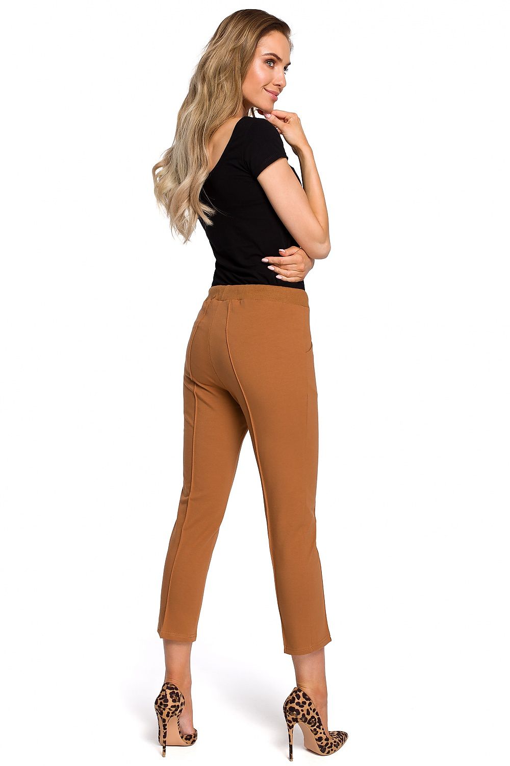  Spodnie Damskie Model MOE411 Carmel - Moe 