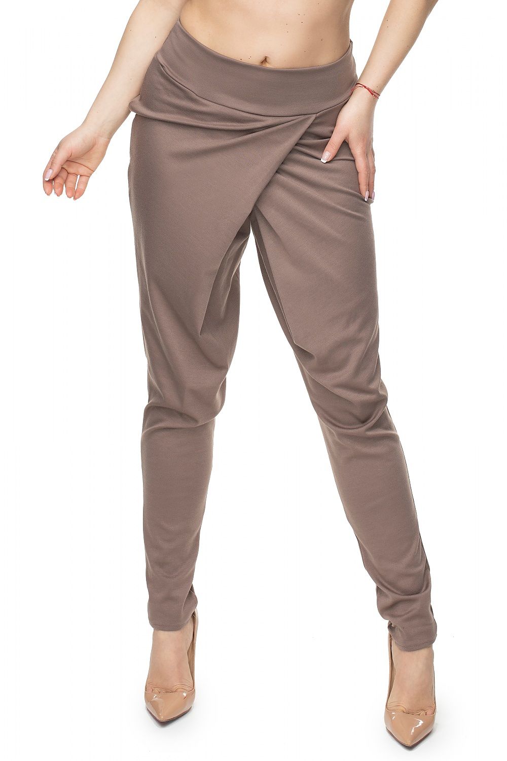   Spodnie Damskie Model 0106 Cappuccino - PeeKaBoo 