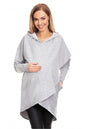   Bluza Ciążowa Model 0146 Grey - PeeKaBoo 