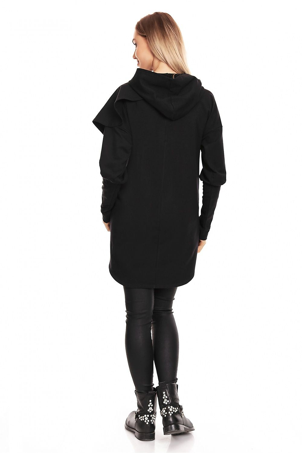   Bluza Ciążowa Model 0146 Black - PeeKaBoo 