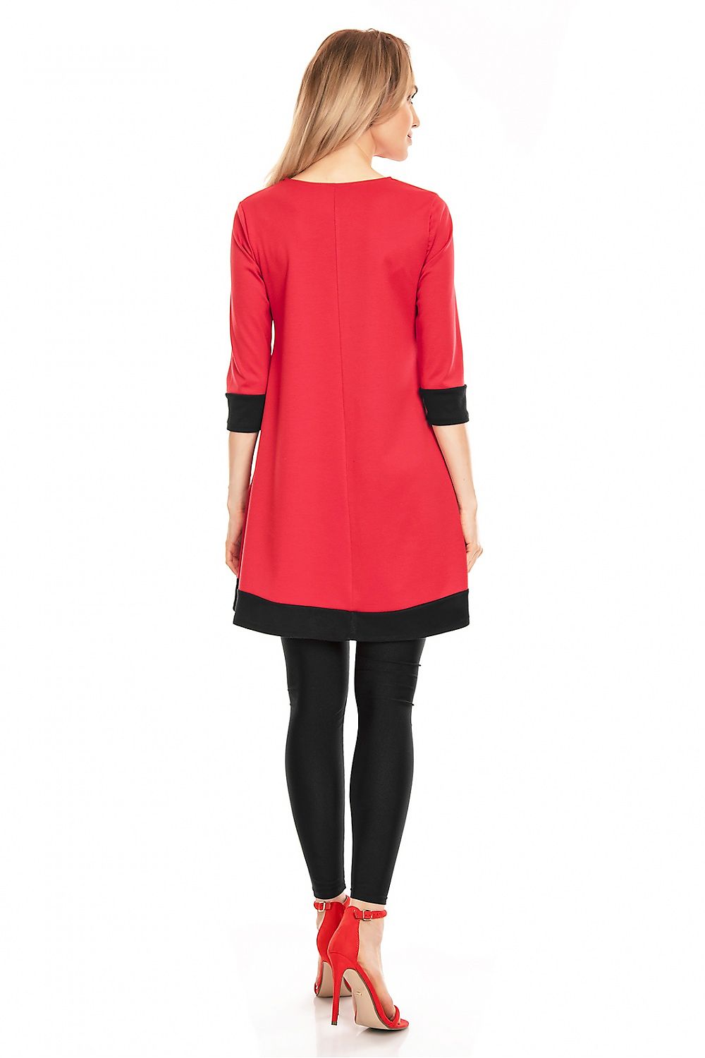 Sukienka Ciążowa Model 0125 Red - PeeKaBoo 