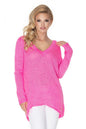   Sweter Damski Model 30067 Neon Pink - PeeKaBoo 
