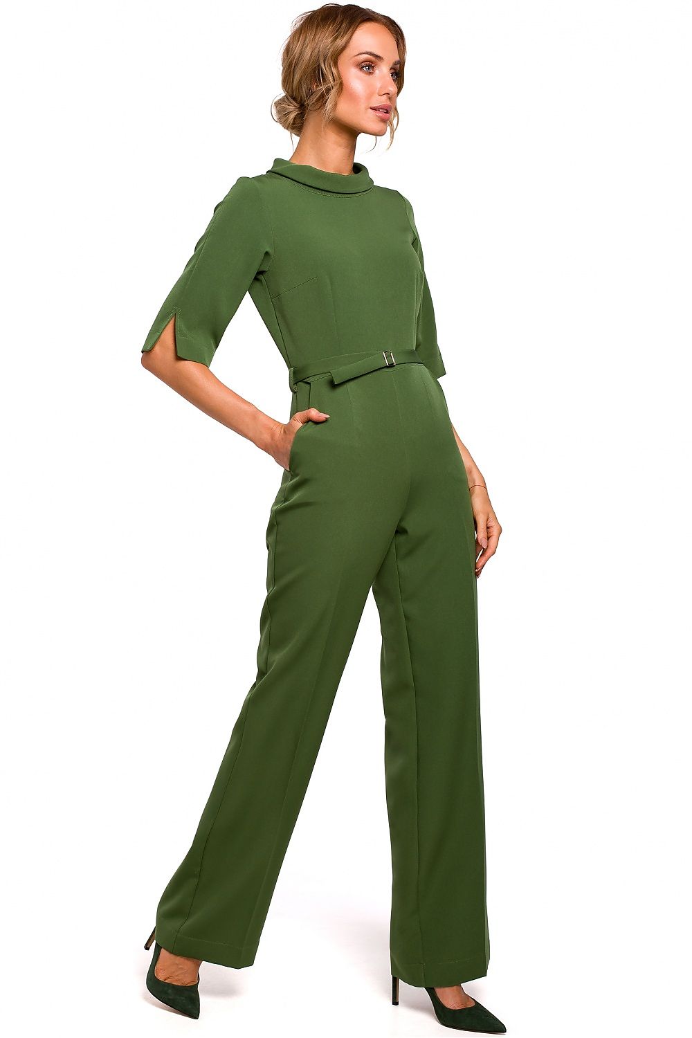   Kombinezon Damski Model MOE463 Green - Moe 