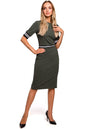 Sukienka Model MOE461 Military Green - Moe 