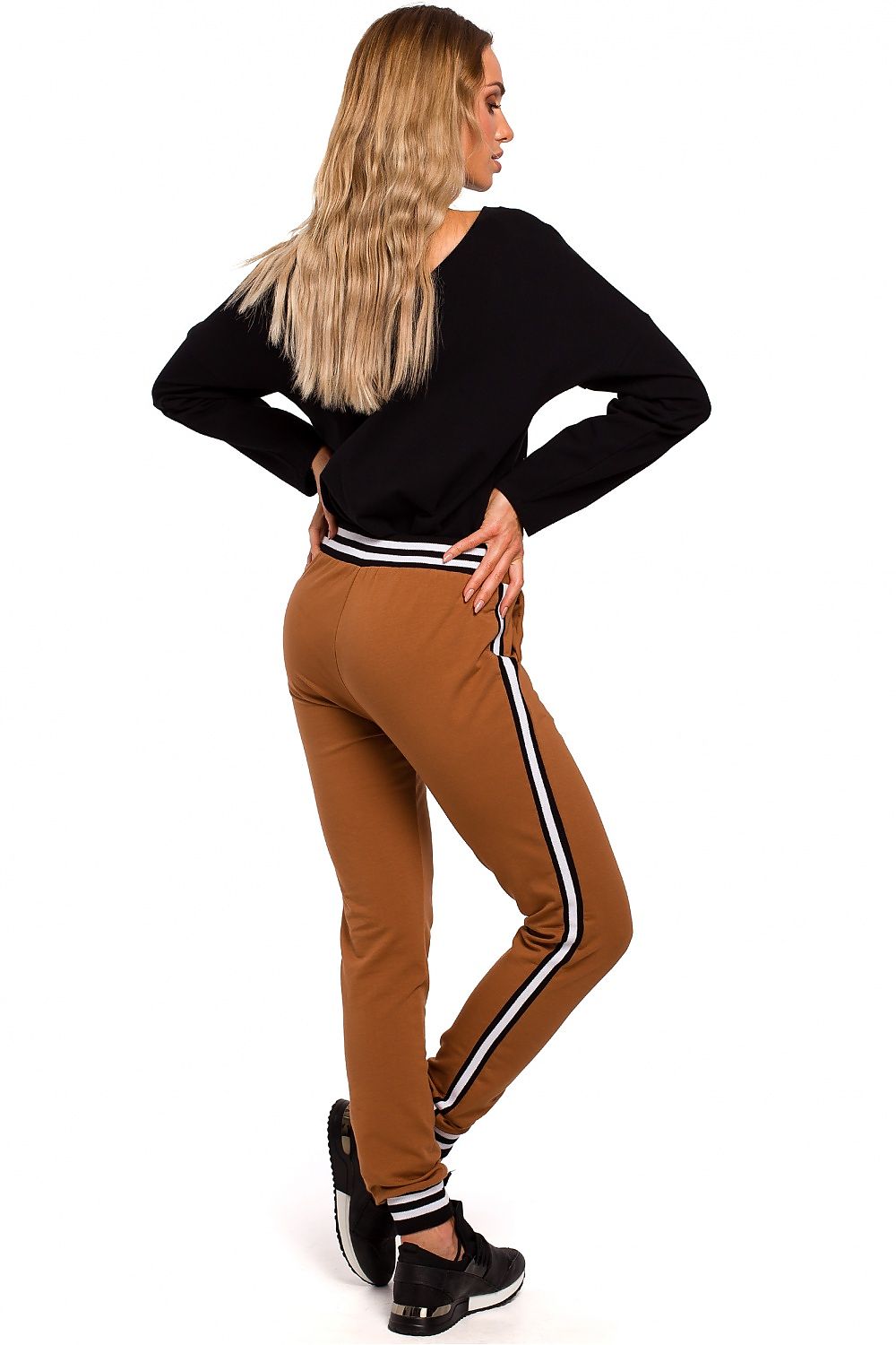   Spodnie Damskie Model MOE460 Carmel - Moe 