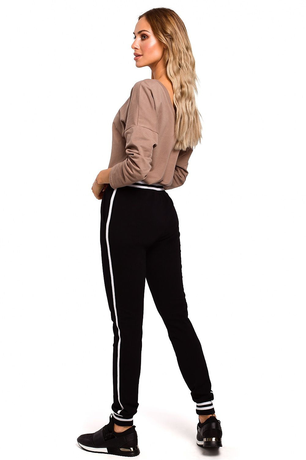   Spodnie Damskie Model MOE460 Black - Moe 