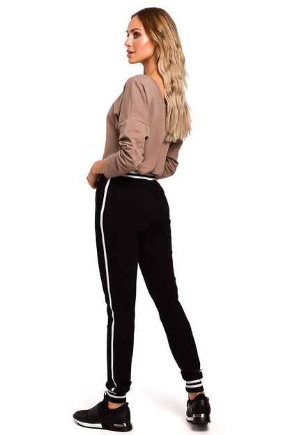   Spodnie Damskie Model MOE460 Black - Moe 