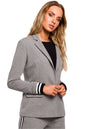   Żakiet Model MOE459 Grey - Moe 