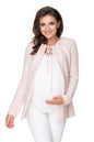  Sweter Kardigan Model 30074 Powder Pink - PeeKaBoo 