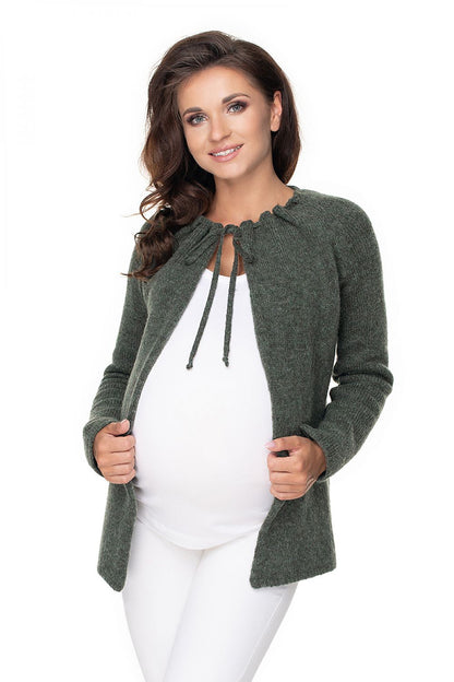  Sweter Kardigan Model 30074 Khaki - PeeKaBoo 