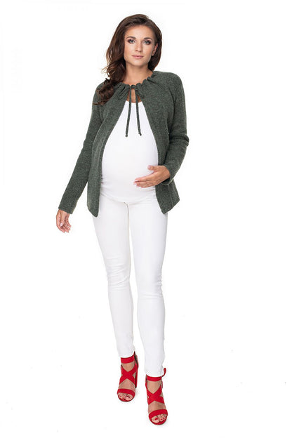  Sweter Kardigan Model 30074 Khaki - PeeKaBoo 