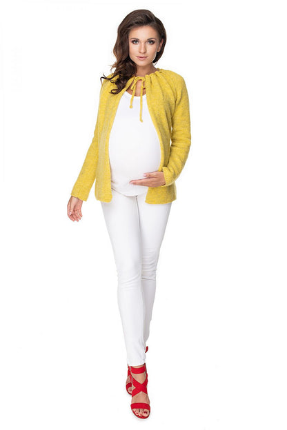  Sweter Kardigan Model 30074 Honey - PeeKaBoo 
