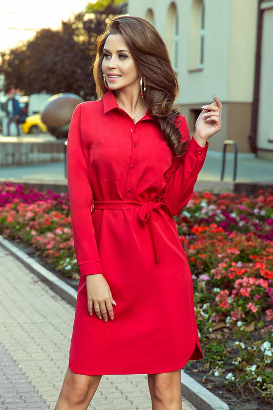 Sukienka Model Camille 284-1 Red - Numoco 