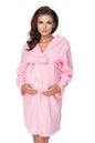  Szlafrok Damski Model 0148 Light Pink - PeeKaBoo 