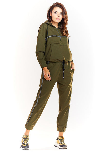   Bluza Damska Model M228 Khaki - Infinite You 