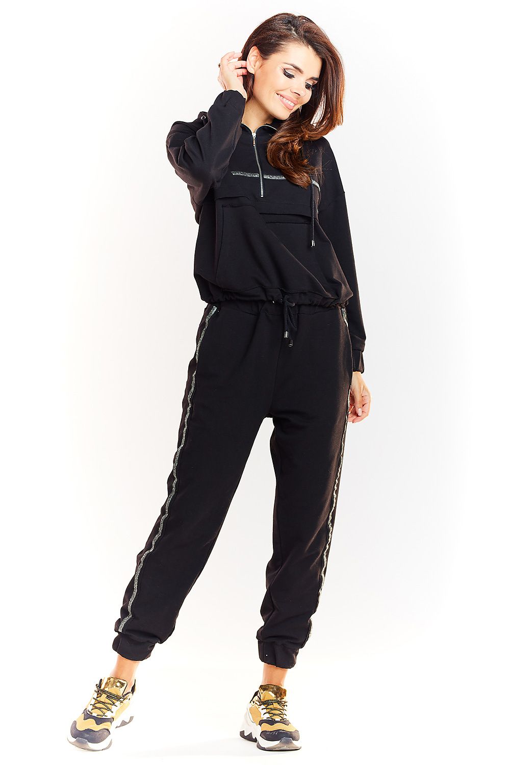   Bluza Damska Model M228 Black - Infinite You 