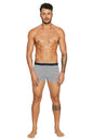   Bokserki Męskie Model Vision 37799-59X White/Navy - Henderson 