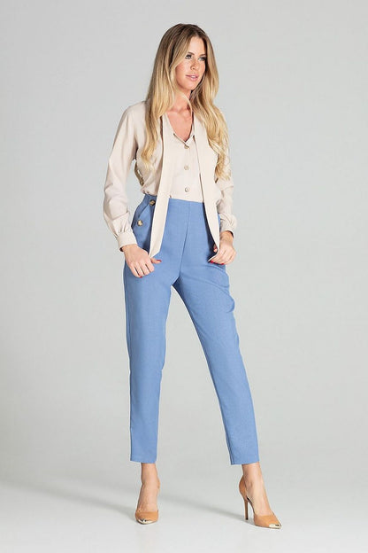   Spodnie Damskie Model M696 Blue - Figl 
