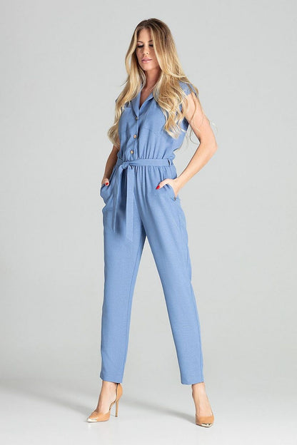   Kombinezon Damski Model M695 Blue - Figl 