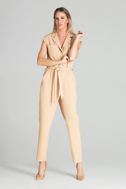   Kombinezon Damski Model M695 Beige - Figl 