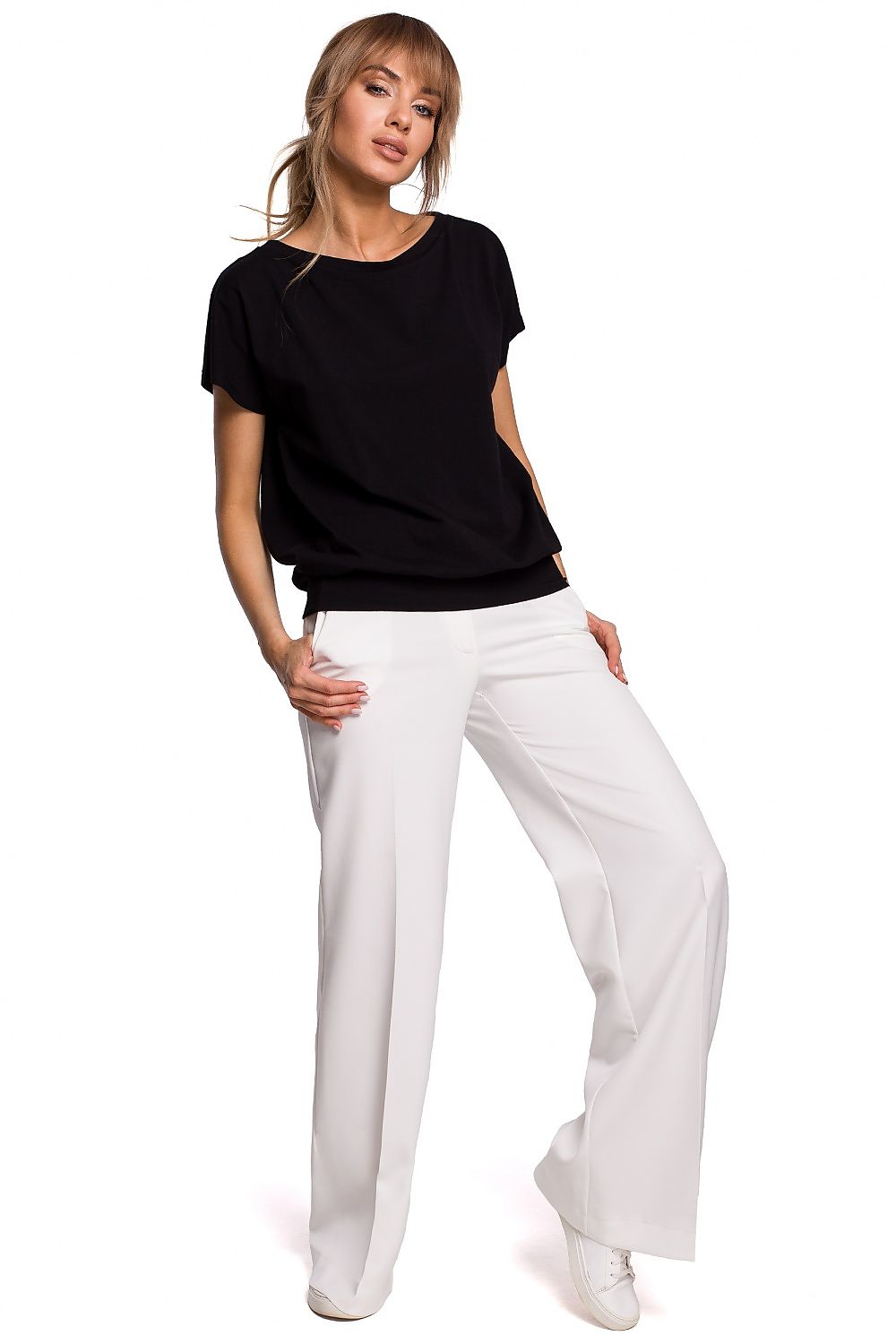   Bluzka Model MOE498 Black - Moe 