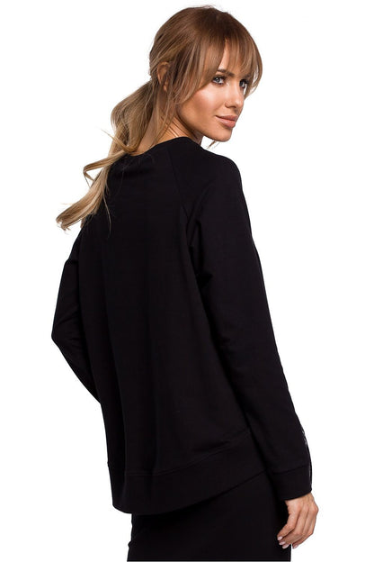   Bluza Damska Model MOE492 Black - Moe 