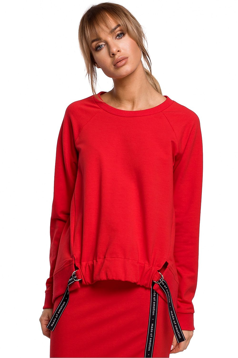   Bluza Damska Model MOE492 Red - Moe 