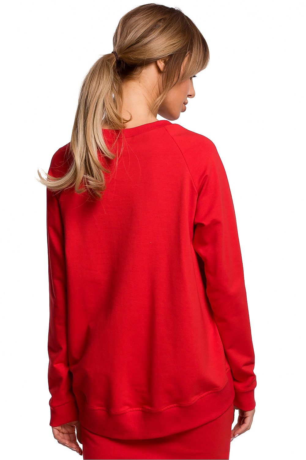   Bluza Damska Model MOE492 Red - Moe 