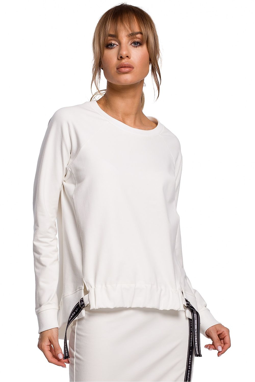   Bluza Damska Model MOE492 Ecru - Moe 