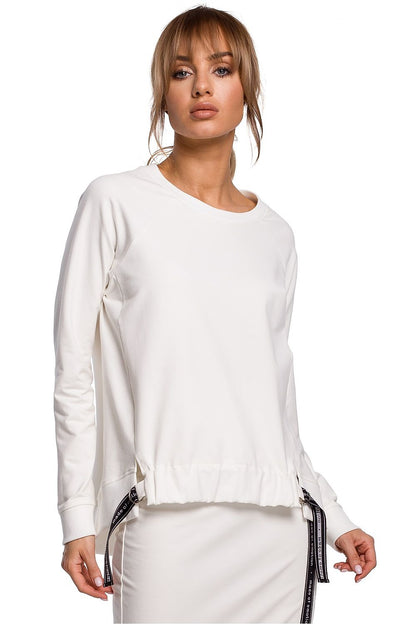   Bluza Damska Model MOE492 Ecru - Moe 