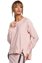   Bluza Damska Model MOE492 Pink - Moe 