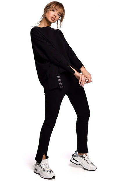   Bluza Damska Model MOE491 Black - Moe 
