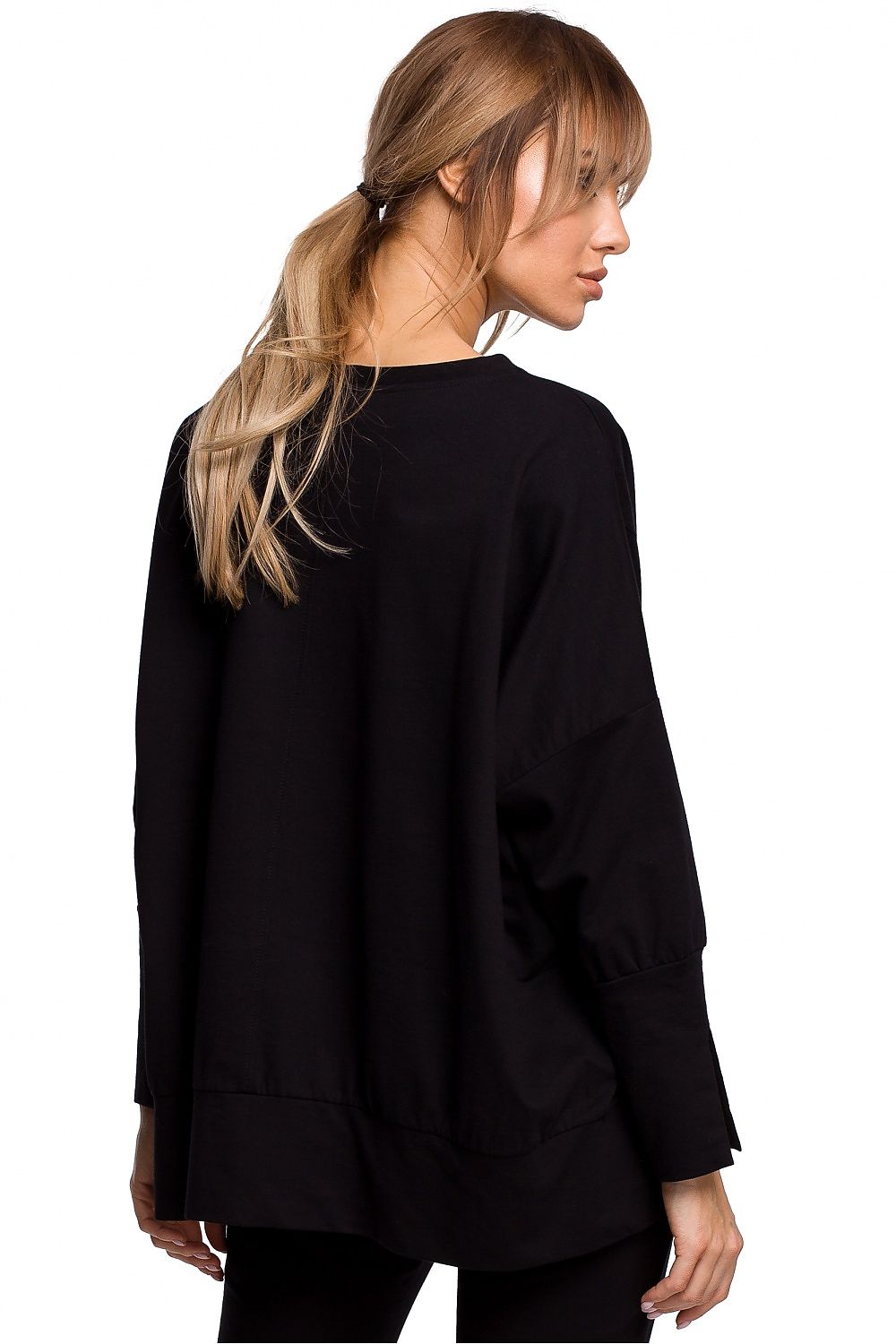   Bluza Damska Model MOE491 Black - Moe 