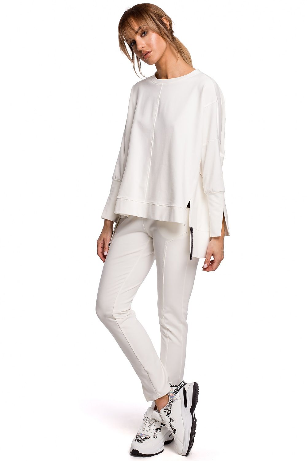   Bluza Damska Model MOE491 Ecru - Moe 