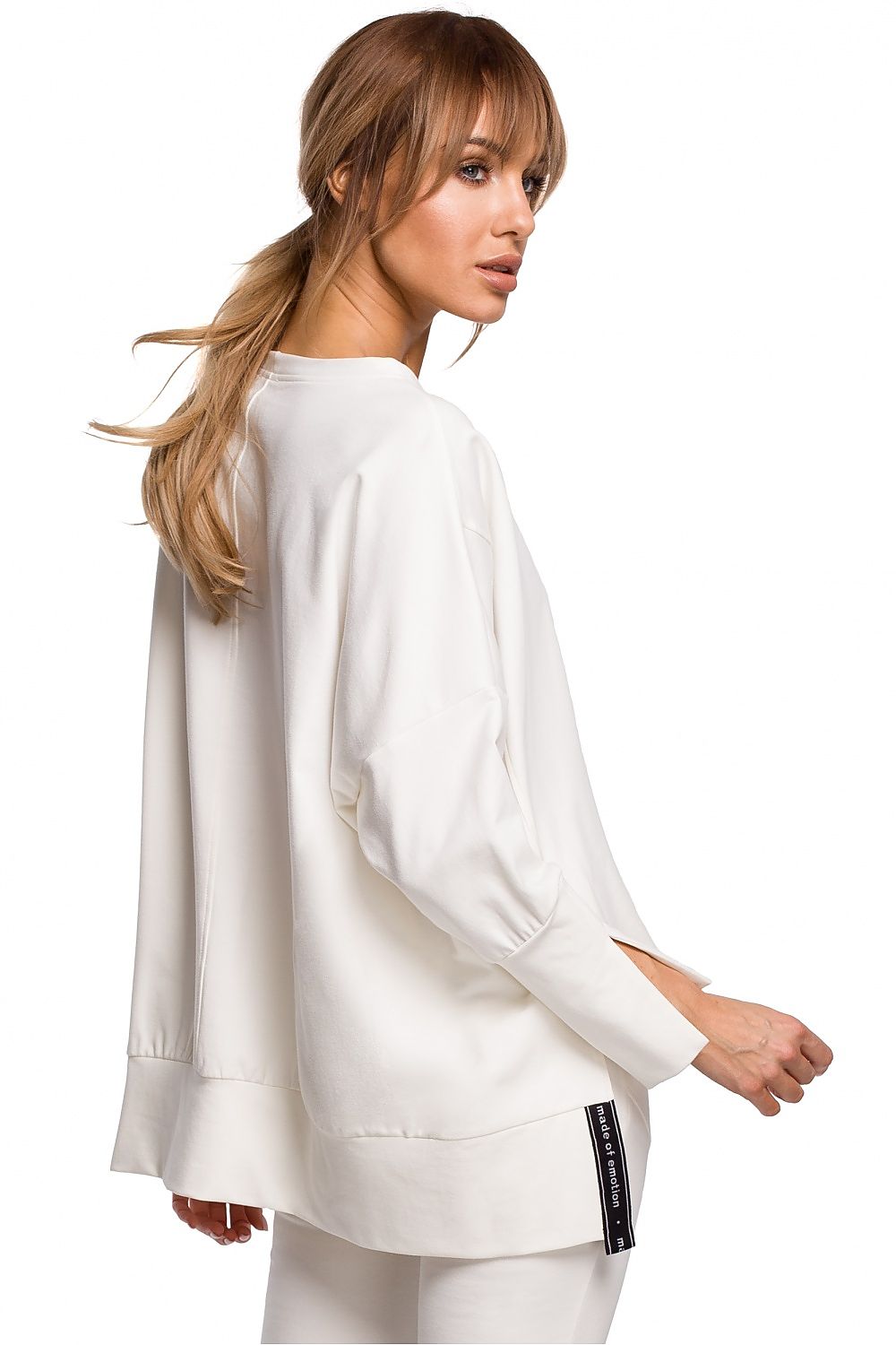   Bluza Damska Model MOE491 Ecru - Moe 
