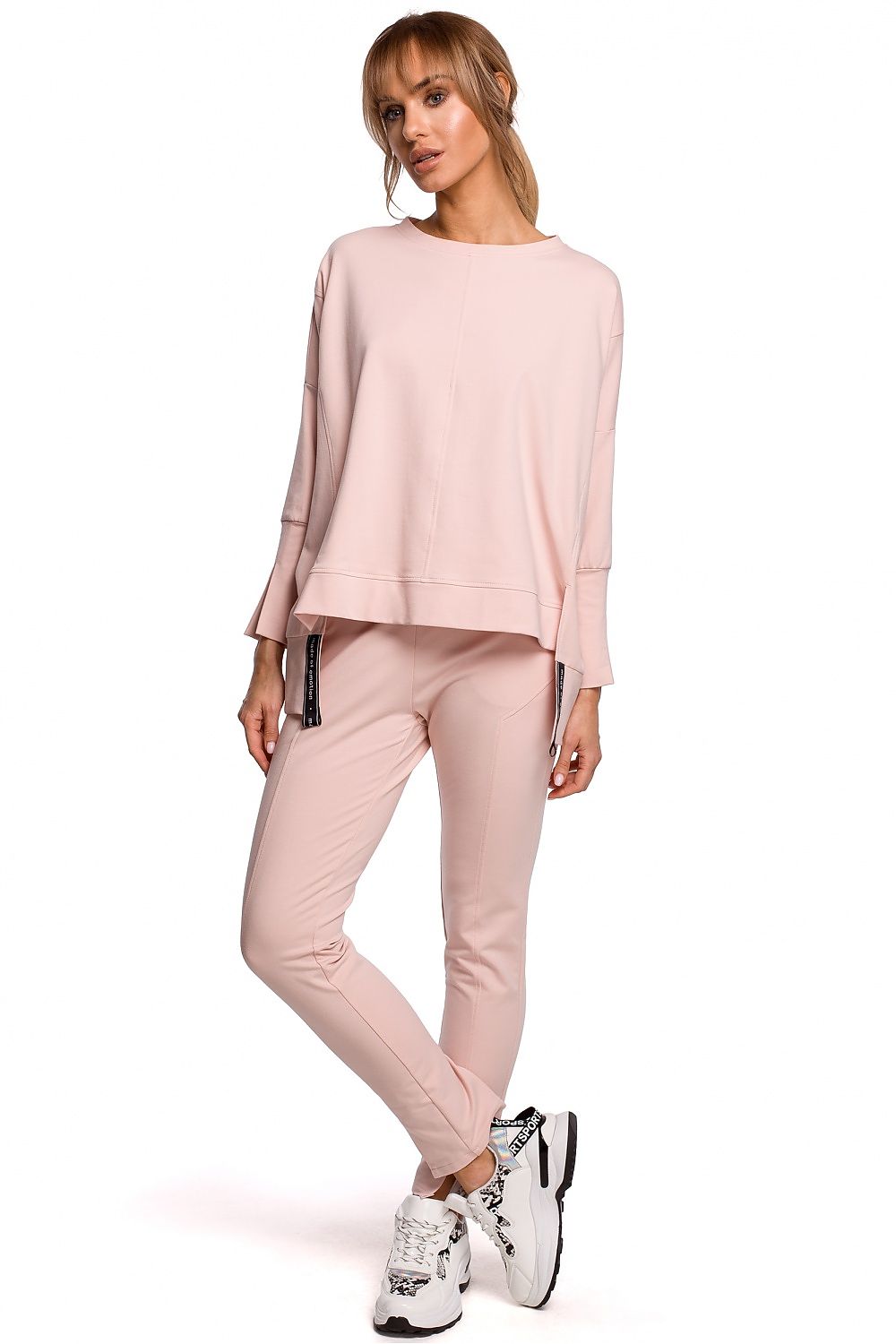  Bluza Damska Model MOE491 Pink - Moe 