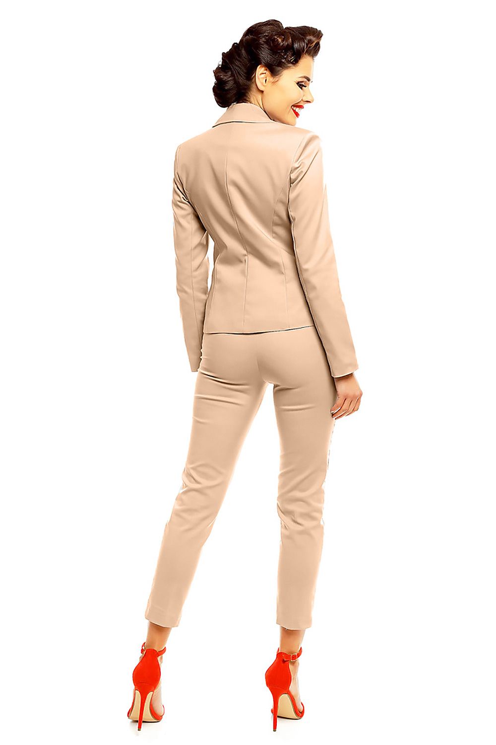   Spodnie Damskie Model 08 Beige - Cabba 