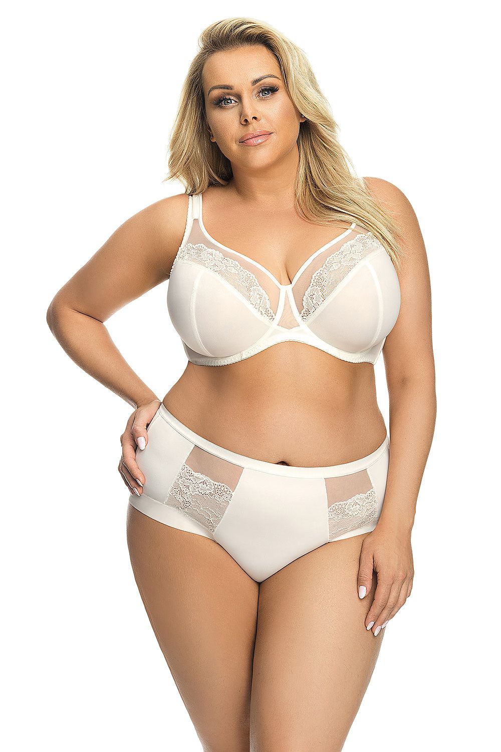  Biustonosz Soft Model Luisse K441 Śmietana - Gorsenia Lingerie 