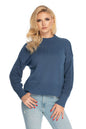   Sweter Damski Model 70035 Denim Jeans - PeeKaBoo 