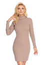  Sukienka Model 1706 Cappuccino - PeeKaBoo 