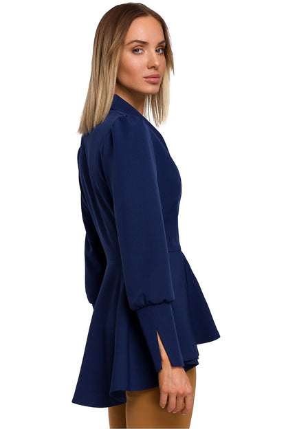   Żakiet Model MOE529 Navy - Moe 
