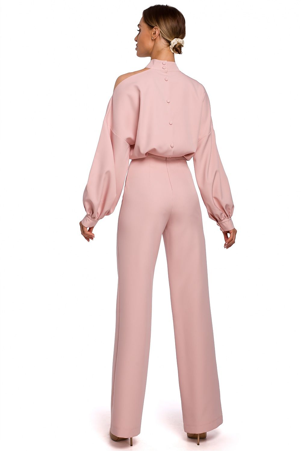   Kombinezon Damski Model MOE528 Powder Pink - Moe 