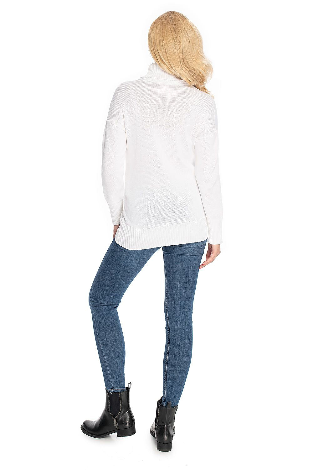   Golf Damski Model 70037 Cream - PeeKaBoo 
