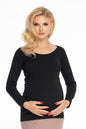   Bluzka Model 1708 Black - PeeKaBoo 